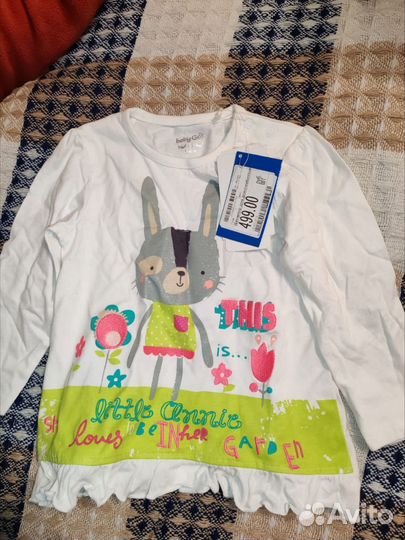 Лонгслив для девочек