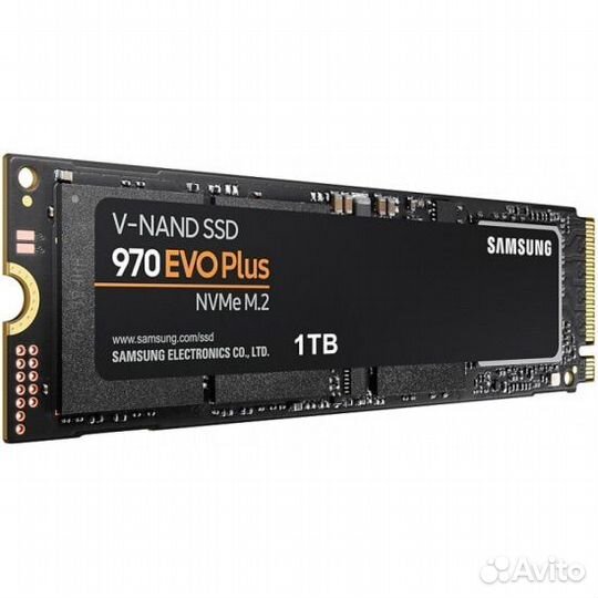 Новый SSD диск samsung M.2 970 EVO Plus 1000 Гб