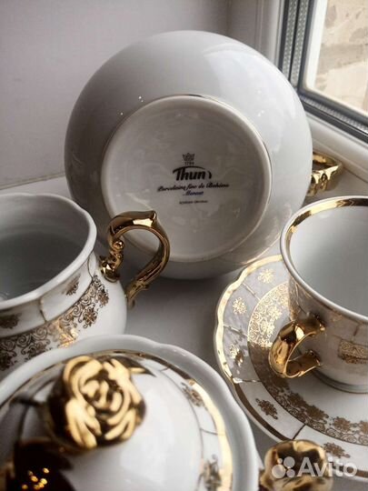 Коллекционный чайный сервиз набор Thun Чехия