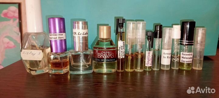 Отливанты парфюма. Оригиналы