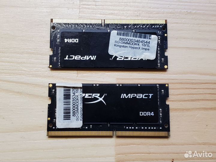 Оперативная память для ноутбука DDR4 Kingston 32gb