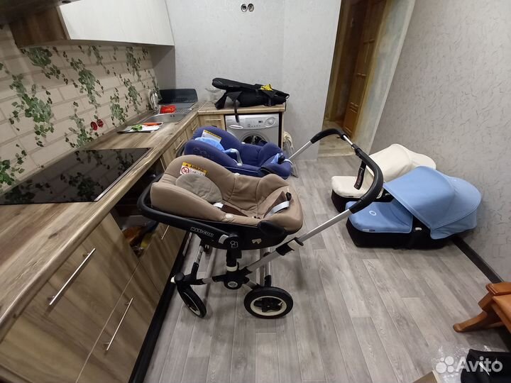 Коляска 3 в 1 bugaboo donkey twin