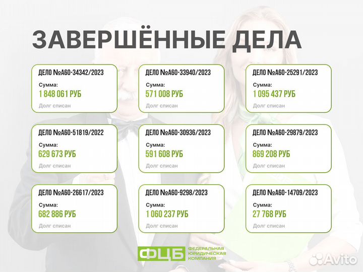 Списание долгов и кредитов с гарантией