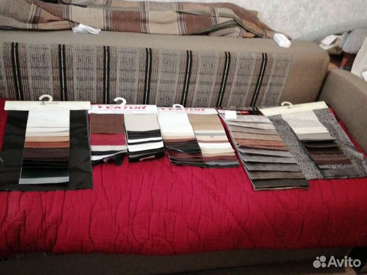 Образцы мебельной экокожи