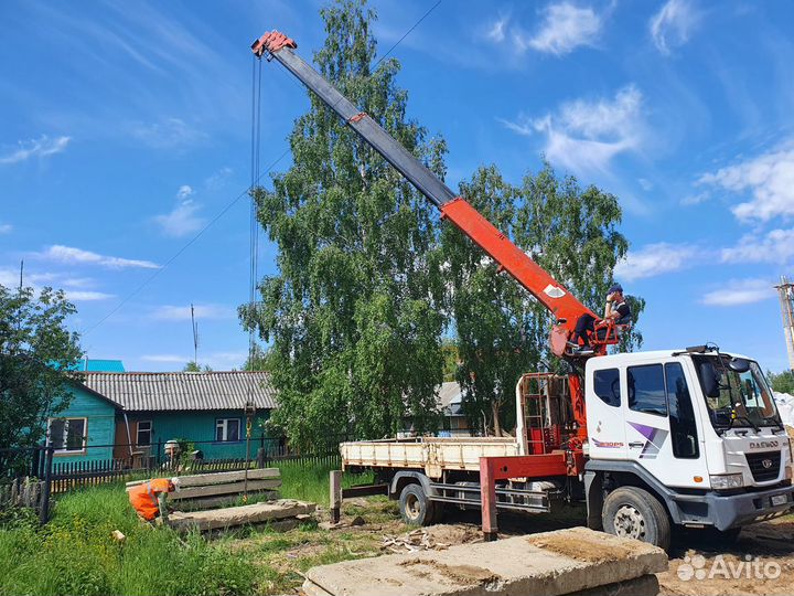 Услуги крана манипулятора