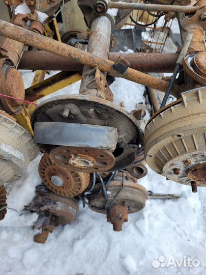 Задний мост иж 2717 ода