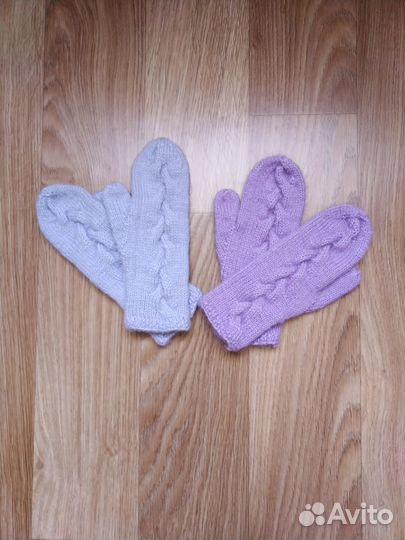 Варежки новые ручная работа