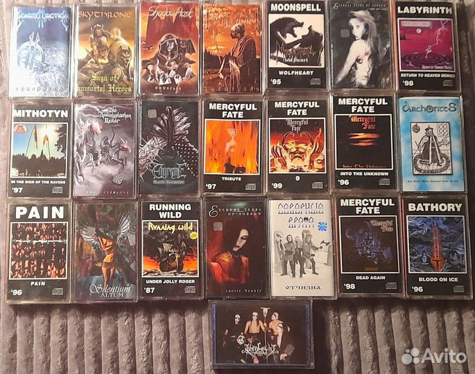 Аудиокассеты Метал