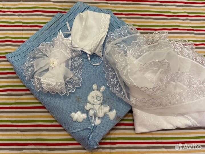 Конверт на выписку для мальчика летний