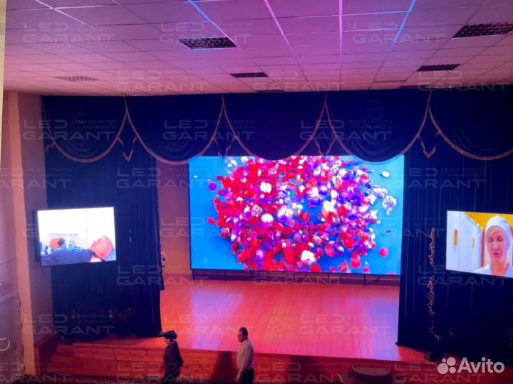 Светодиодный indoor экрaн 6х4 Р4 от производителя