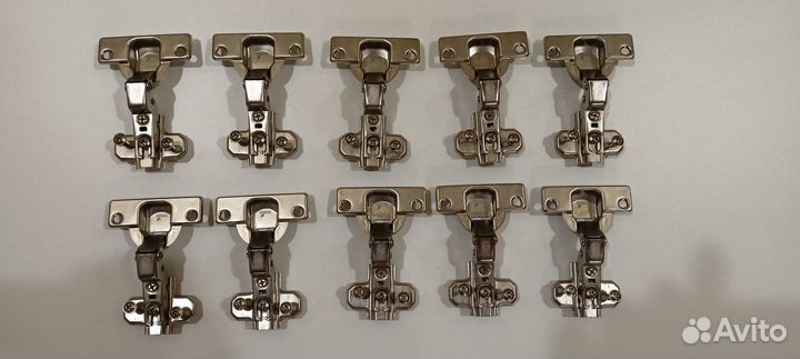 Мебельная петля вкладная hettich без доводчика