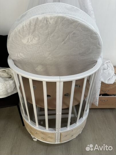 Матрас детский круглый