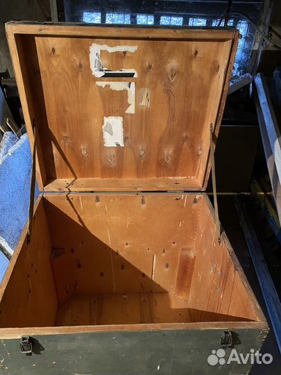 Ящик деревянный военный