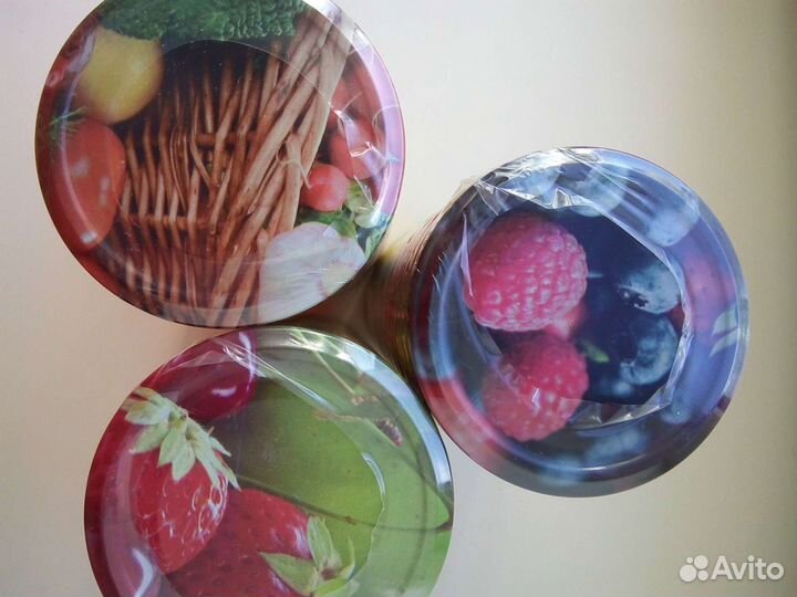 Крышки для банок обкатные диаметр 82 мм