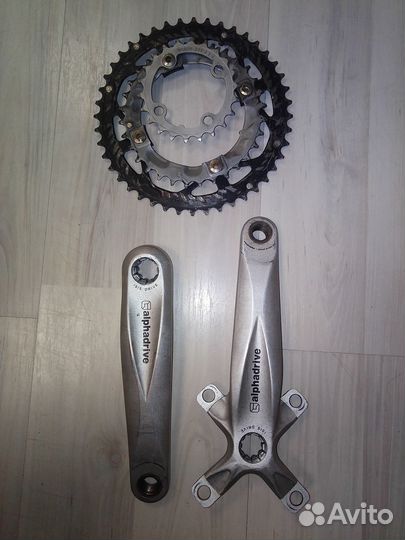 Шатуны 175мм FSA AlphaDrive + кассета