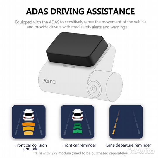 Видеорегистратор Xiaomi 70 mai Pro Plus