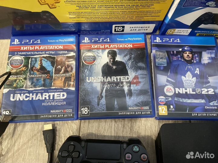 Игровые диски на ps4 NHL22