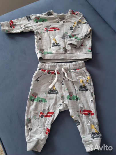 Вещи пакетом на мальчика 74 80 86