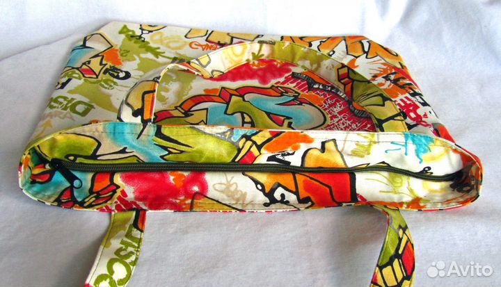 Сумка из ткани - Граффити