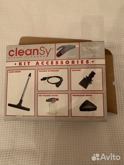Пароочиститель zepter Cleansy KIT accessories