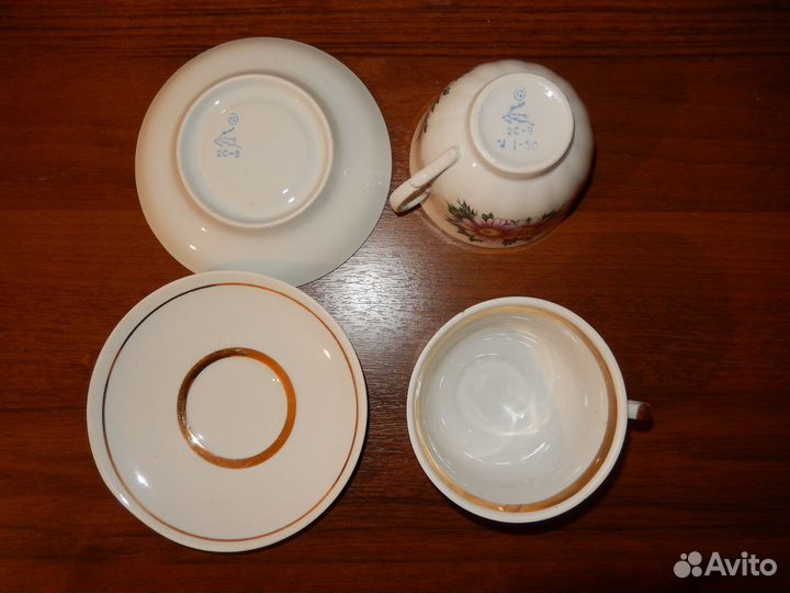Чайная пара сервиз СССР