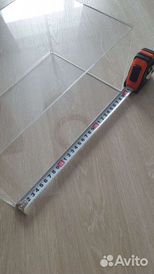 Прозрачный бокс витрина для моделей 1/18 1/43