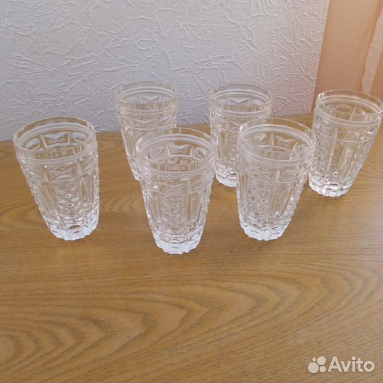 Фужеры, стаканы