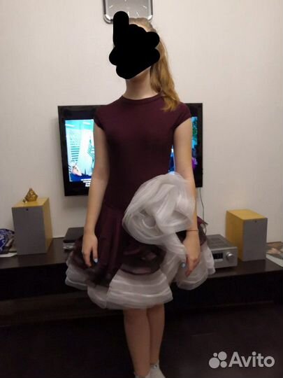 Платье для бальных танцев латина Ю1 торг