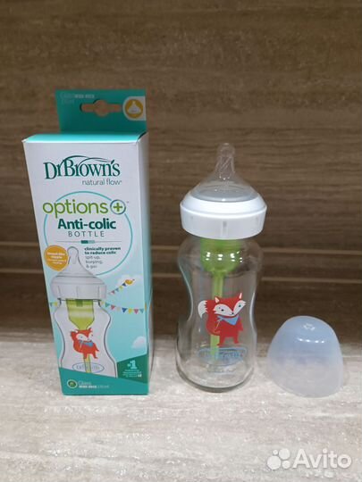 Бутылочка Dr browns стекло