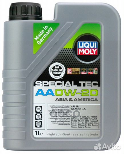0W-20 Special Tec AA, API SP, ilsac GF-6A, 1л