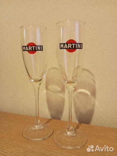 Пара бокалов Martini