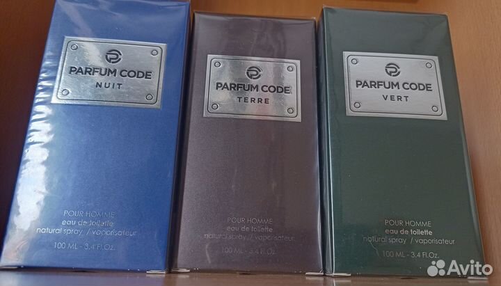 Мужской парфюм autre parfum code Terre