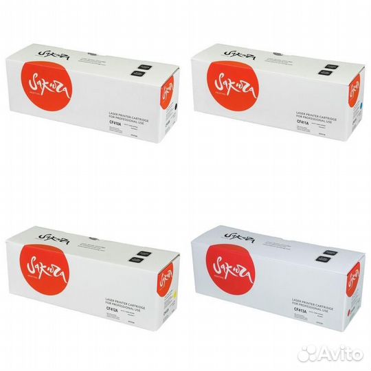 Картридж Sakura sacf412A-sacf413A-sacf411A-sacf410