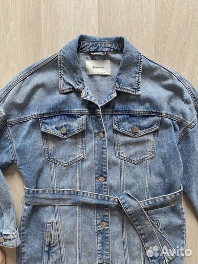 Джинсовая куртка Stradivarius рS