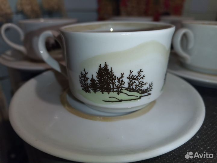 Сервиз столовый кофейный