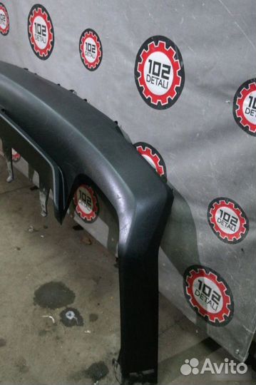 Юбка бампера задняя Lexus Nx 200