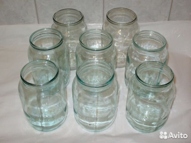 Банки 1 л для винтовых крышек