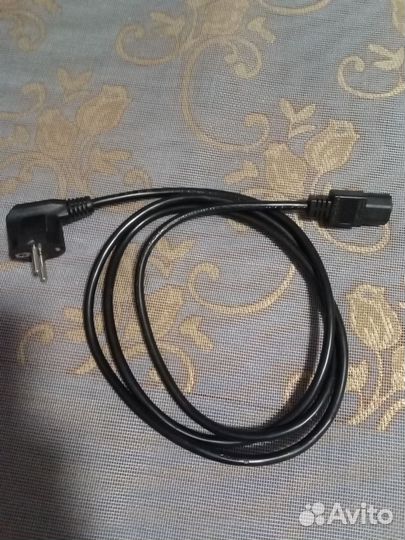 Кабель питания для пк, монитора, оргтехники, 1,8 м