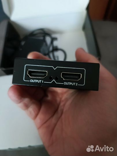 Разветвитель hdmi 1х2 hdtv splitter
