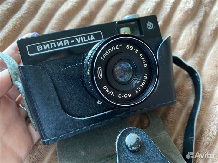 Фотоаппарат Vilia с объективом Triplet69-3 4/40