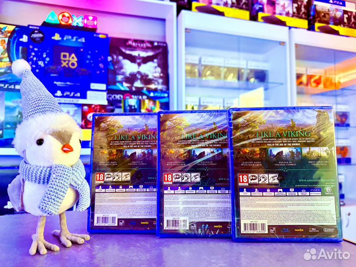 Диск Assassin's Creed: Valhalla PS4/PS5 (Новый)