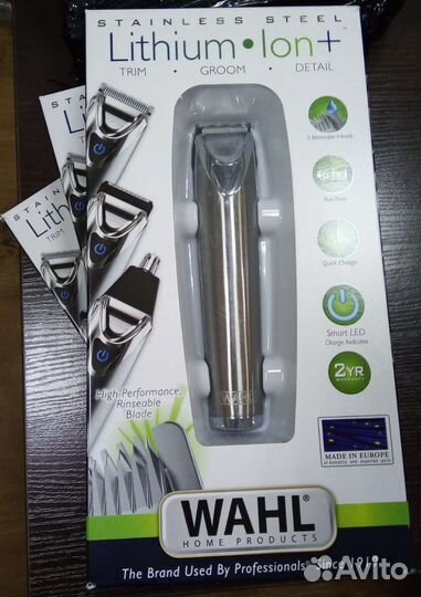 Триммер Wahl 09818-116 стальной, беспроводной