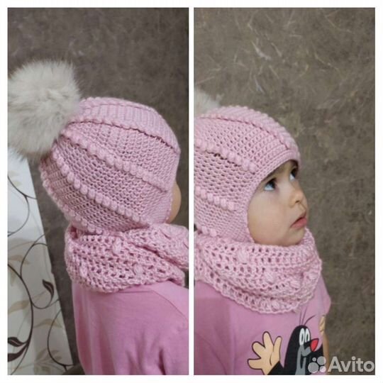 Шапка, снуд, шарф, варежки, митинки и тд