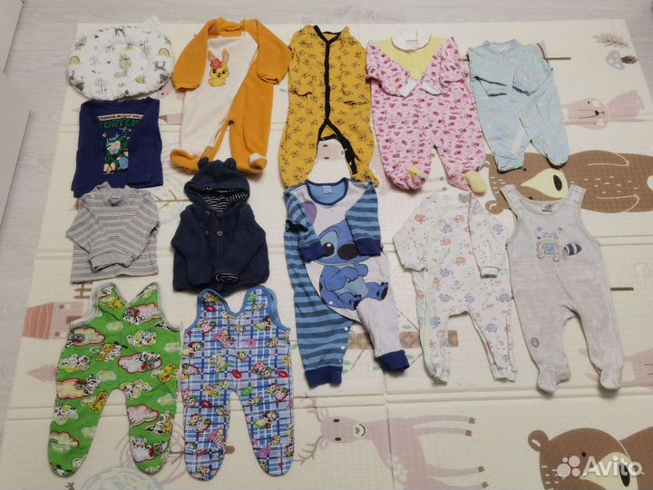 Детские вещи пакетом на мальчика от 0 до 1 года