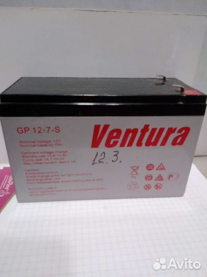 Аккумулятор 12v 7Ah