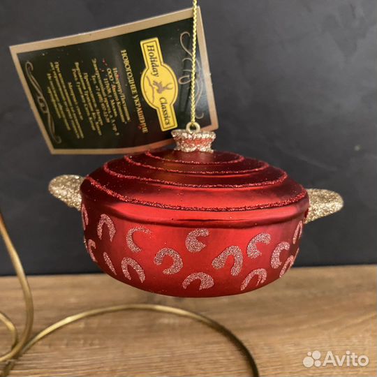 Елочные игрушки стекло