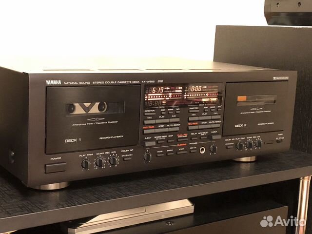 Топ 2-х кассетник Yamaha KX-W952 капсула времени