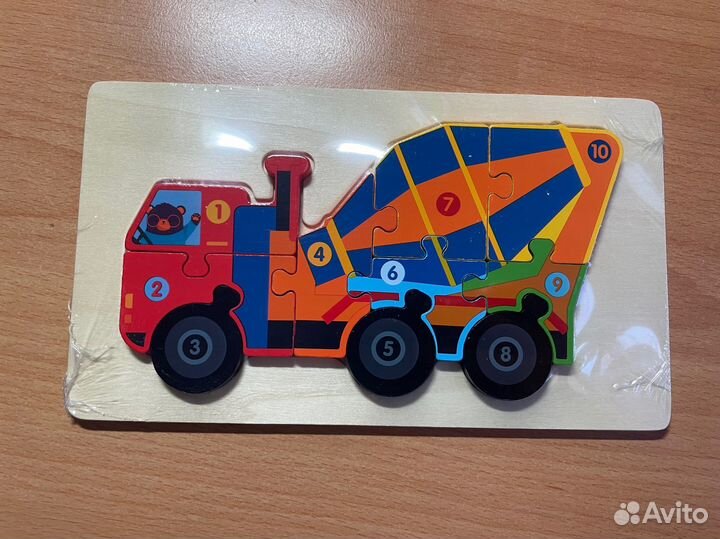 Пазл деревянный 