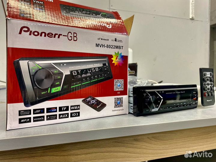 Автомагнитола pioneer с bluetooth