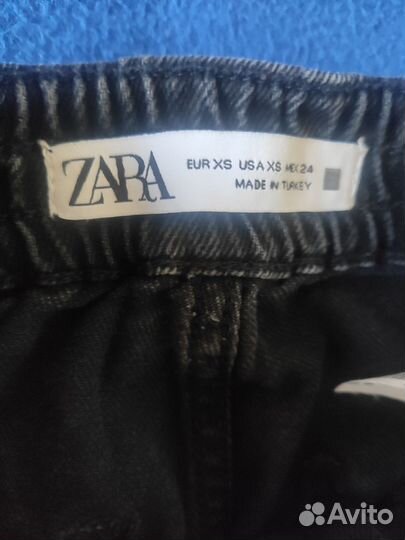 Джинсы zara женские, карго, 44-46р